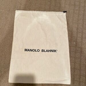 Manolo Blahnik dust bag